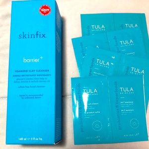 Skinfux and Tula skincare